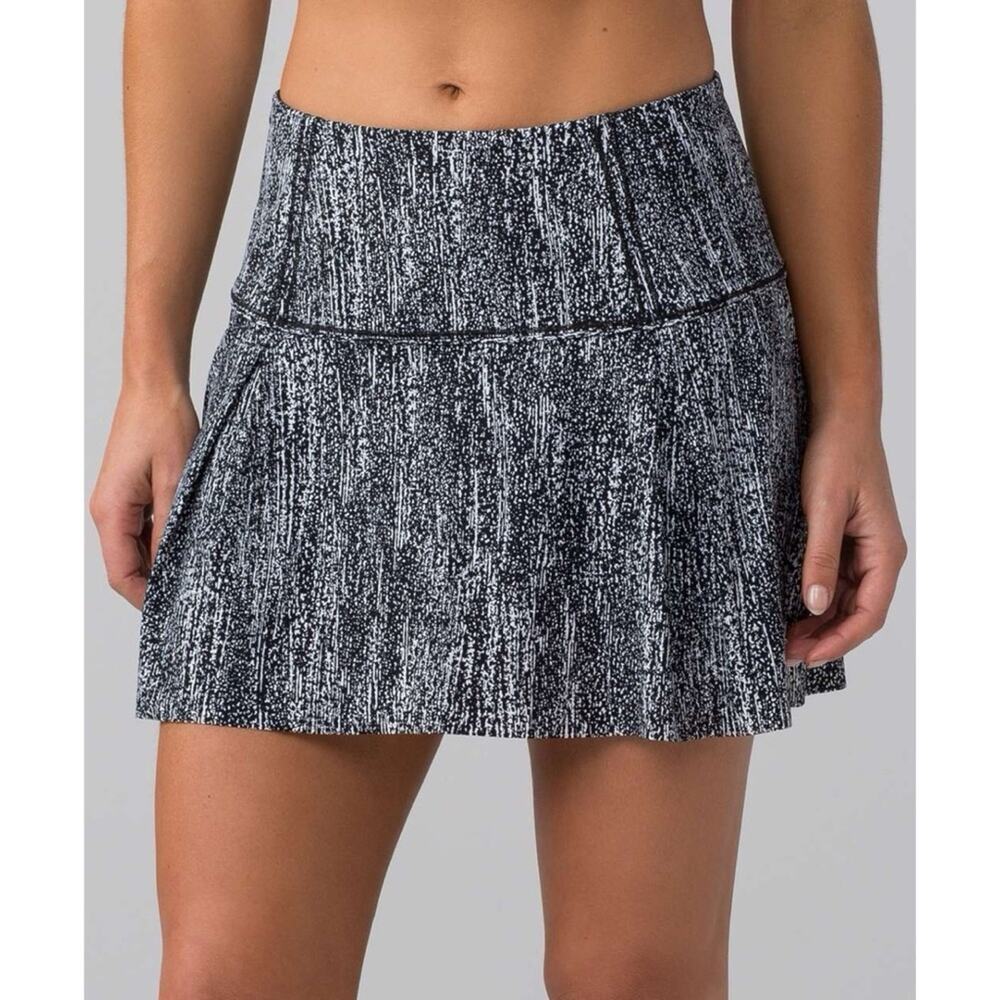 lululemon athletica Black and White Skort